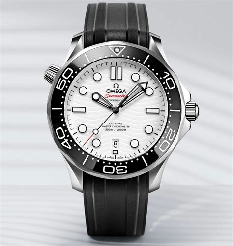 omega seamaster diver 300m white dial|omega seamaster diver watch price.